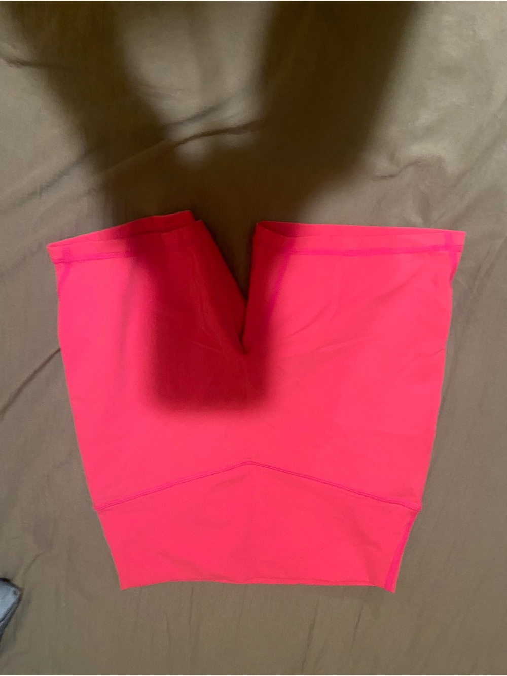 Acta hot pink biker shorts